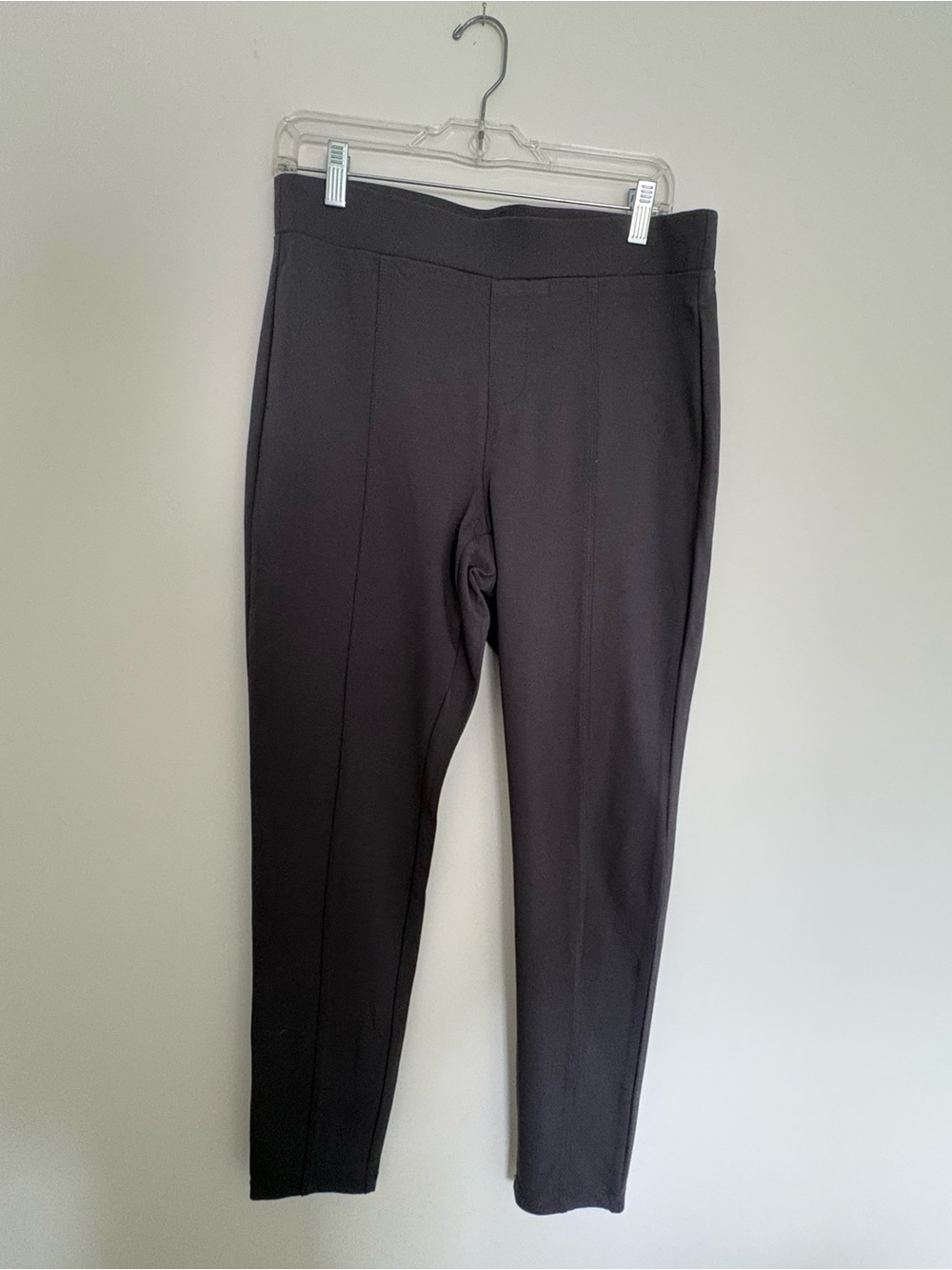 Style & Co. Black Ponte Skinny Ankle Pants